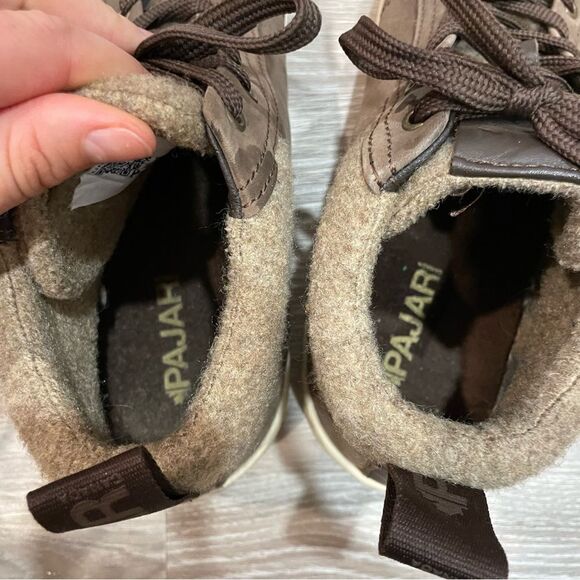 Pajar Tray Men's Winter Sneaker high top Wool Sued Sz 11 - Picture 7 of 9